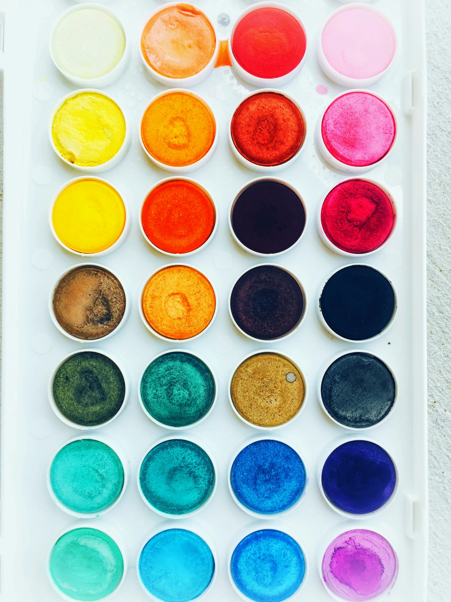 Aquarell Farbpalette, die Macht als Markenmentor, Wanda Soul Studio