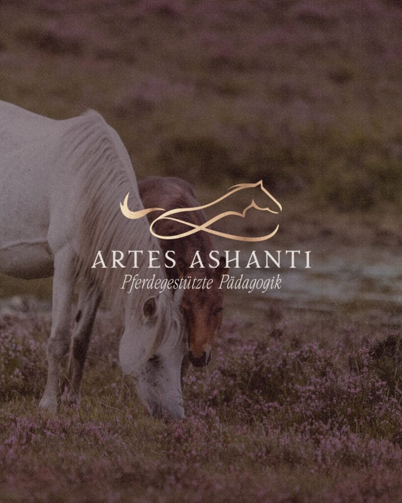 Markenbild von Artes Ashanti – Natalie Spahr mit Logo – Branding von Wanda Soul Studio