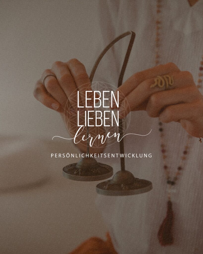 Markenbild von Leben Lieben Lernen mit Logo – Branding von Wanda Soul Studio