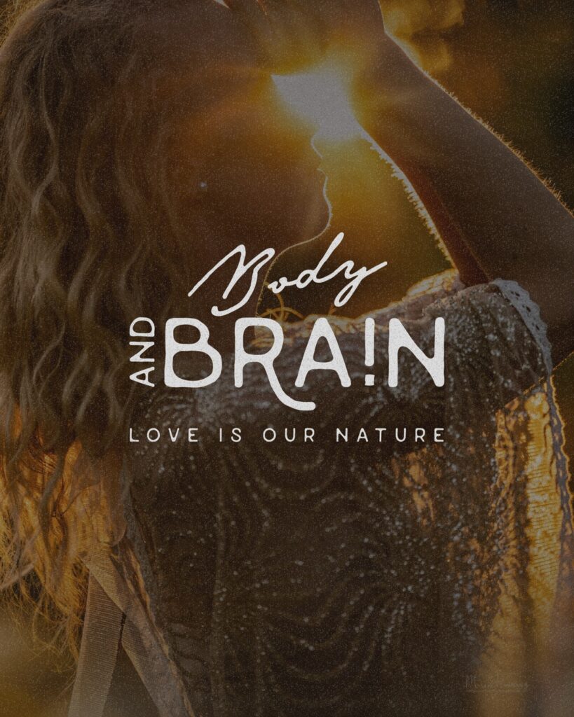 Markenbild von Body and Brain – Sina Grobel mit Logo – Branding von Wanda Soul Studio
