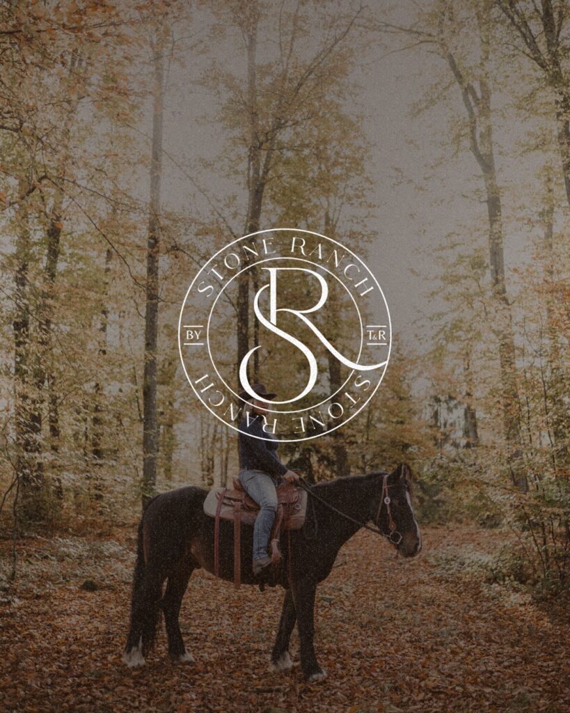 Markenbild von Stone Ranch mit Logo – Branding von Wanda Soul Studio
