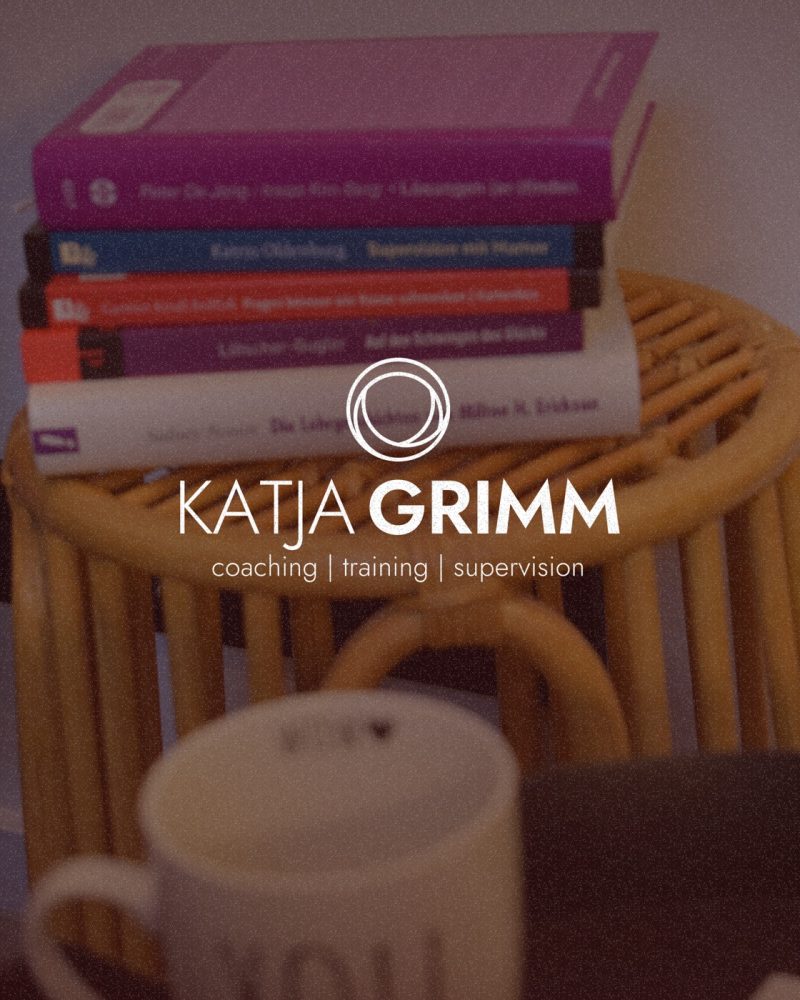 Markenbild von Katja Grimm Coaching mit Logo – Branding von Wanda Soul Studio
