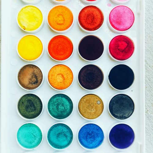 Aquarell Farbpalette, die Macht als Markenmentor, Wanda Soul Studio